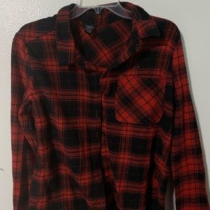 Red flannel top